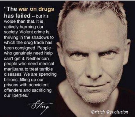 Sting shows us his libertarian creds